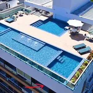 - Cupe - Flat Varanda Com Vista Ao Mar - Rooftop Com Piscina Apartamento